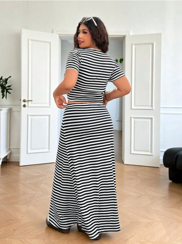Sleek Stripes OOTD