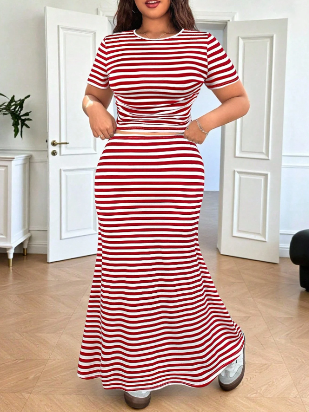Sleek Stripes OOTD
