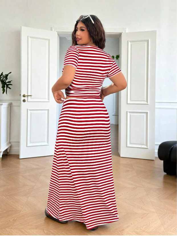 Sleek Stripes OOTD