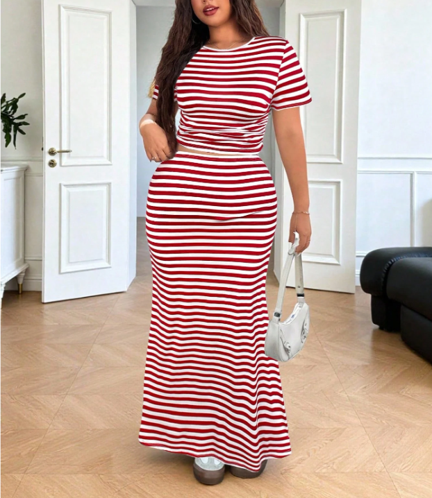 Sleek Stripes OOTD