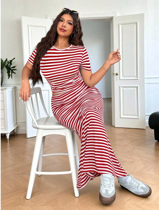 Sleek Stripes OOTD