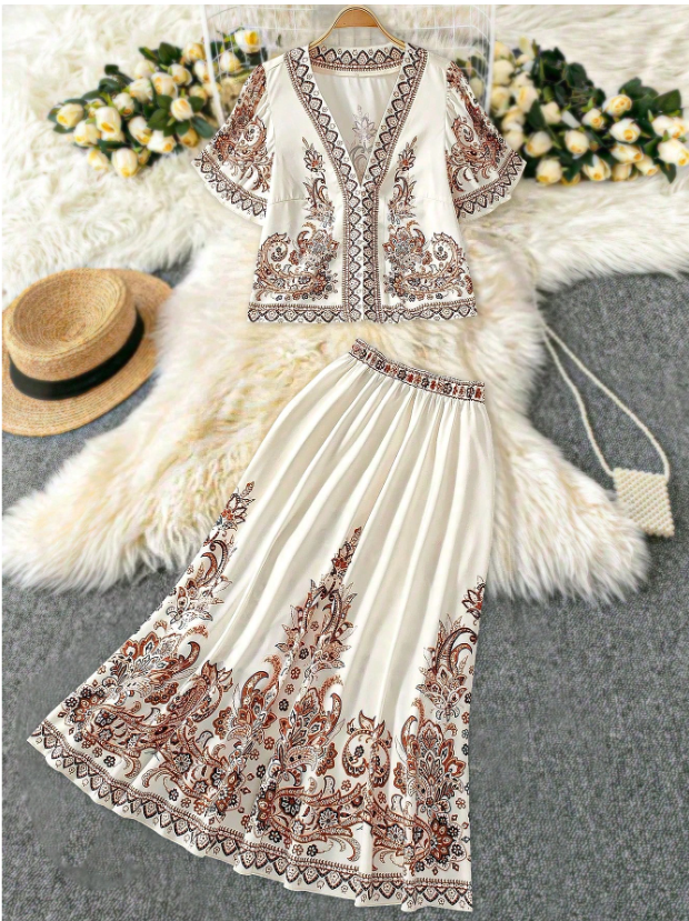 Latin Influenced Skirt and Top