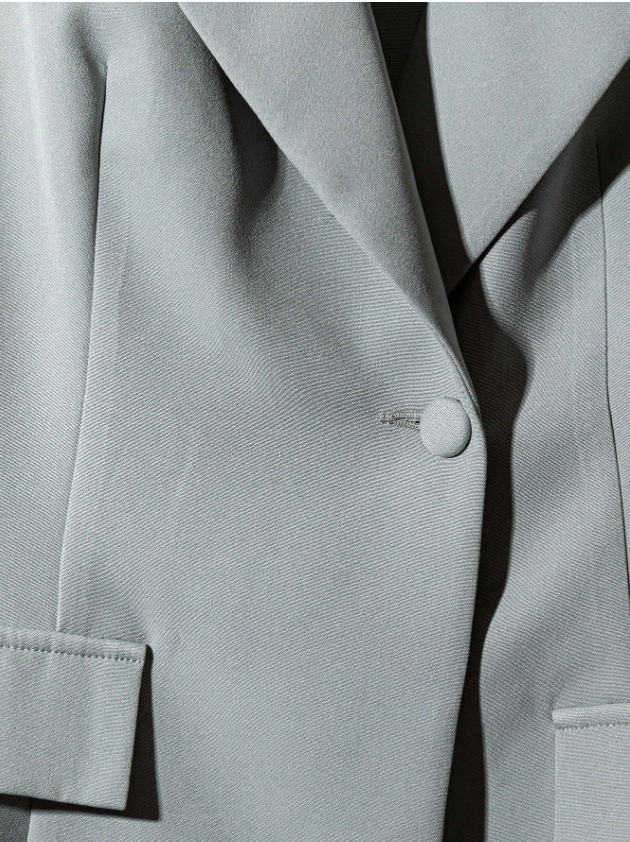 Applique and Pleated Suit