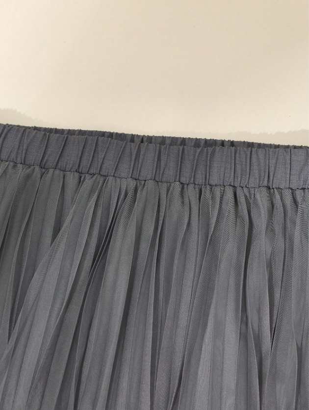 Plus Size Softly Pleated Skirt and Suit Top