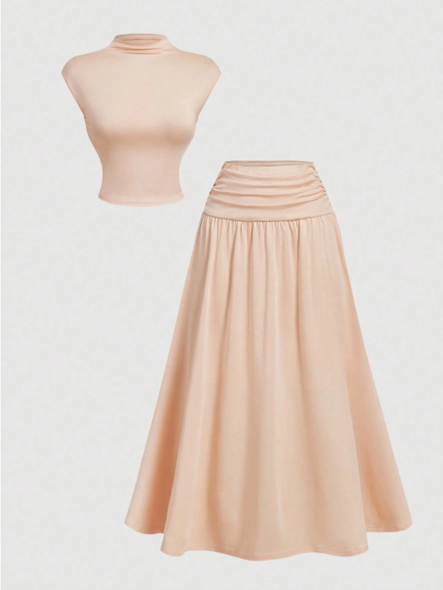 Swing Skirt and Crop Top