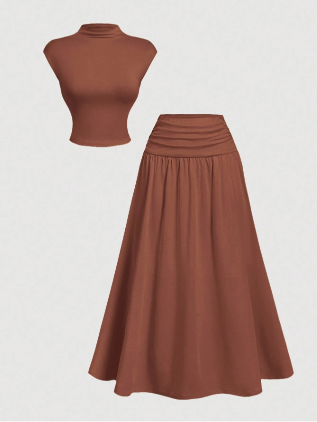 Swing Skirt and Crop Top