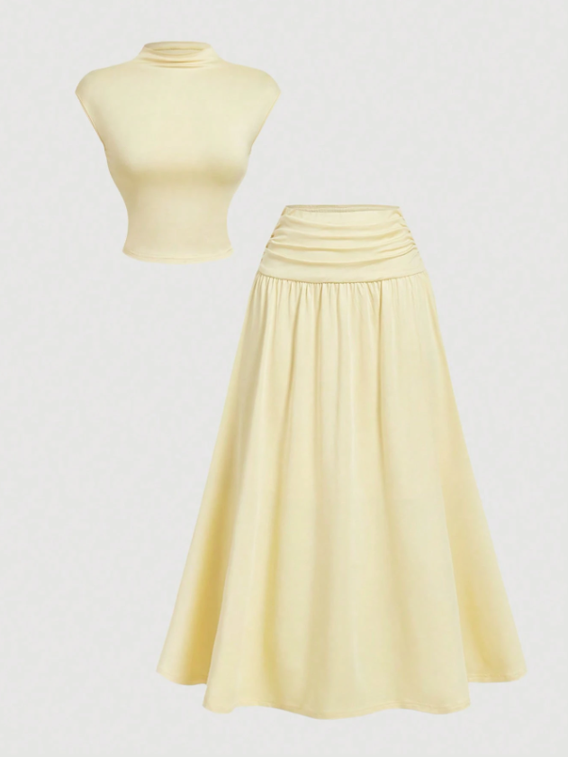 Swing Skirt and Crop Top