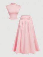 Swing Skirt and Crop Top