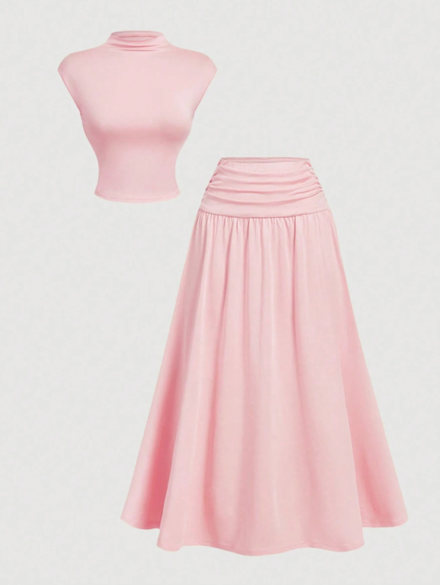 Swing Skirt and Crop Top