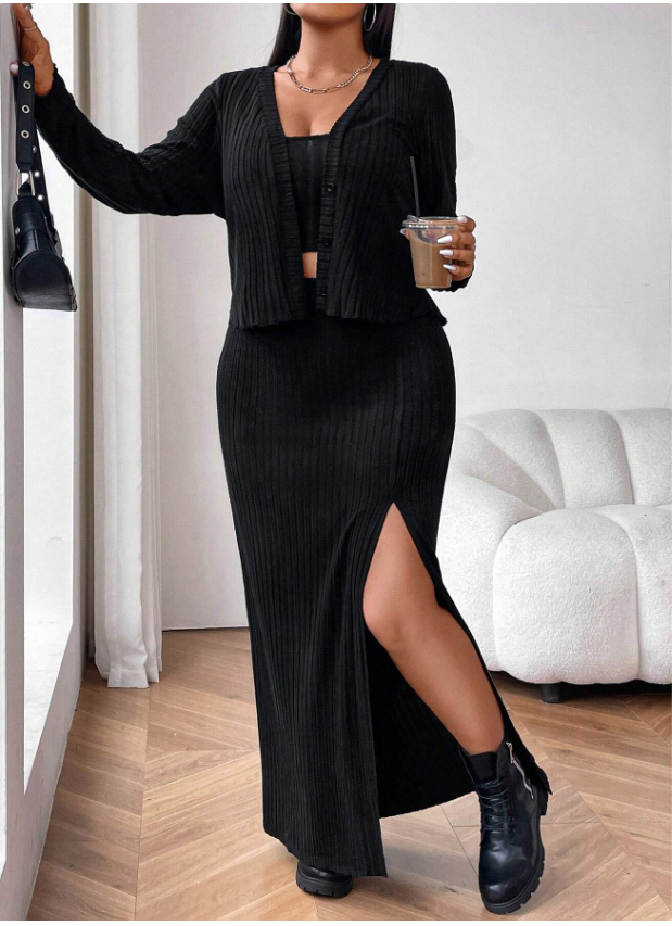 Stylish 3Pc Long Sleeve Set