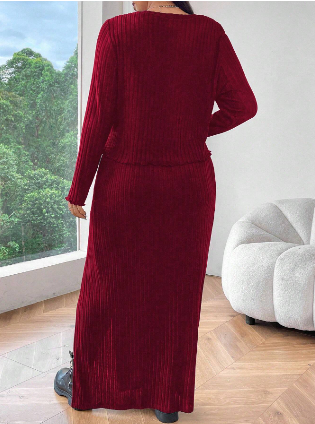 Stylish 3Pc Long Sleeve Set