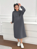 GIRLs Sweater Hoodie Dress