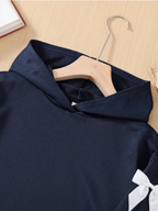 GIRLs Ribbon Sleeve Sweater Dress