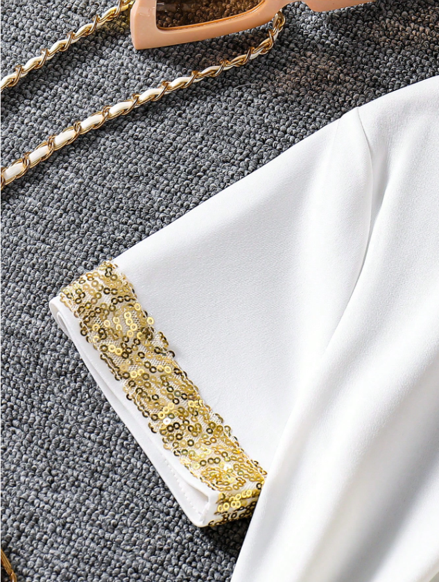 Stars and Glitter Skirt and Top
