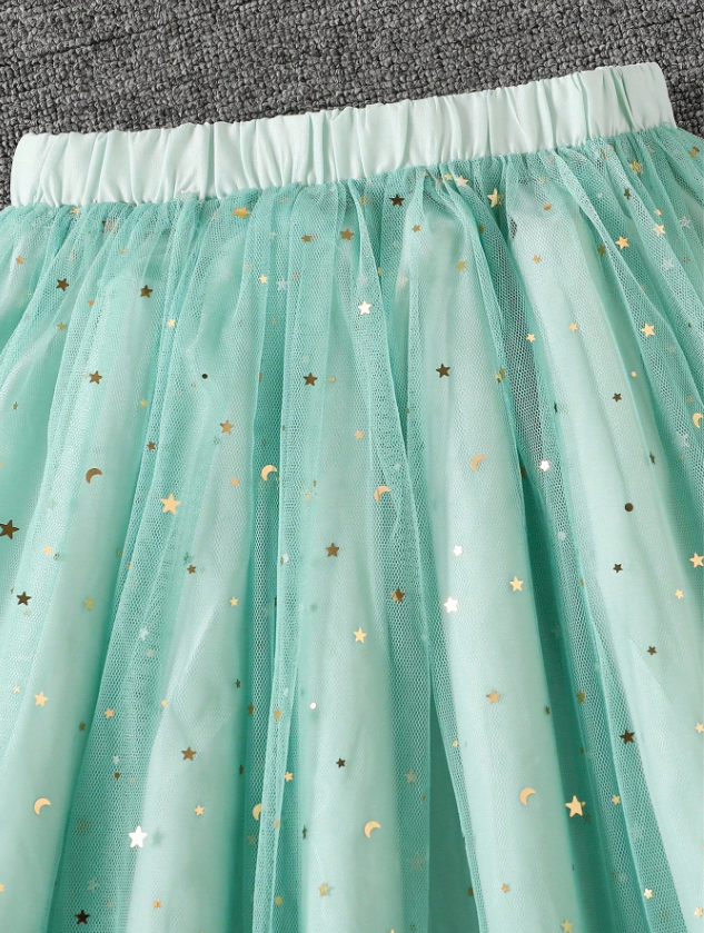 Stars and Glitter Skirt and Top