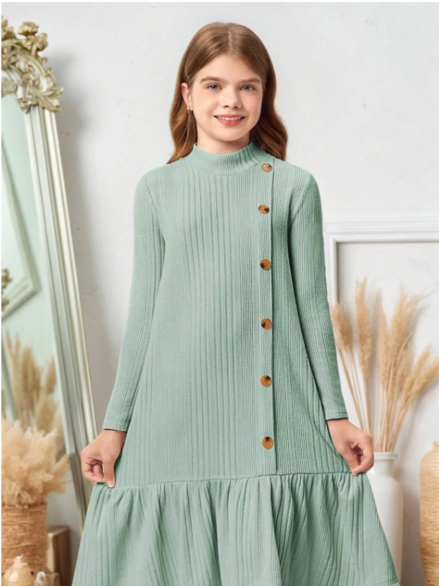 GIRLs Ruffles Lined Skirt