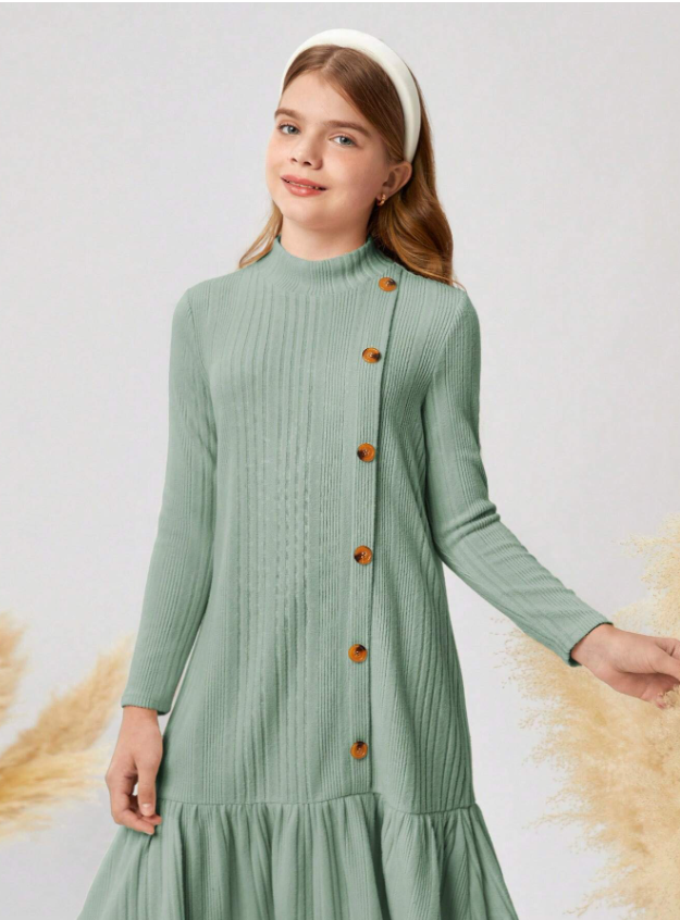 GIRLs Ruffles Lined Skirt