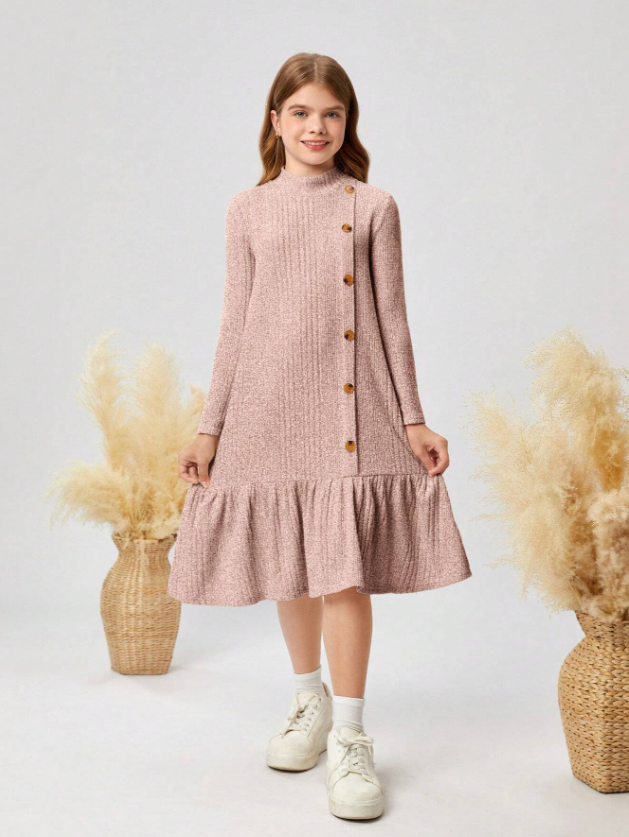 GIRLs Ruffles Lined Skirt