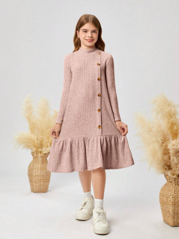 GIRLs Ruffles Lined Skirt