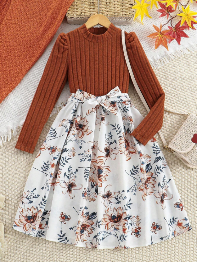 Floral Influenced Dress