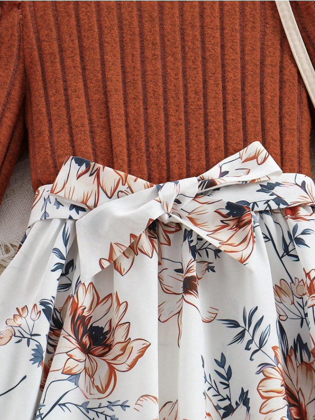 Floral Influenced Dress