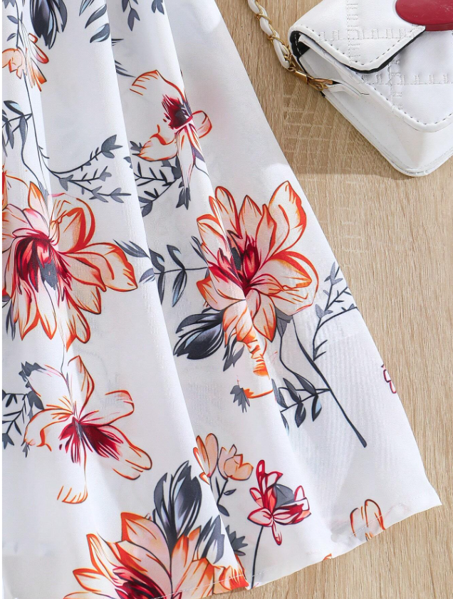 Floral Influenced Dress