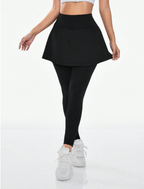 Sporty Long Skirt Leggings