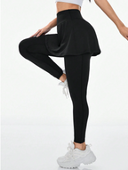 Sporty Long Skirt Leggings