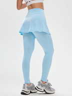 Sporty Long Skirt Leggings