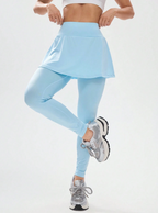 Sporty Long Skirt Leggings