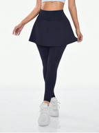 Sporty Long Skirt Leggings