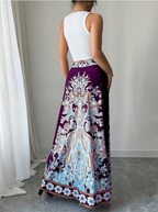 Soft Elegant Prints Skirt