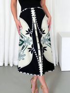 Prints in Luxury Skirt