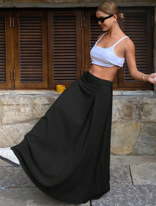 Clean Lines Maxi Skirt