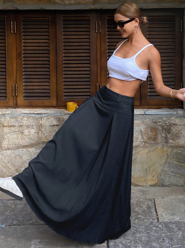 Clean Lines Maxi Skirt