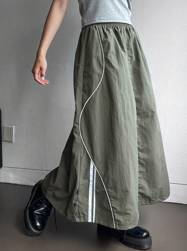 The Sage Cargo Skirt