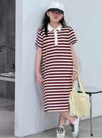 GIRLs Casual Collar Dress
