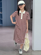 GIRLs Casual Collar Dress
