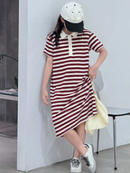 GIRLs Casual Collar Dress