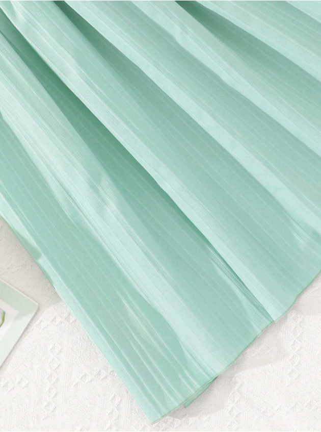 Ruffle Sleeve Detailed Dress