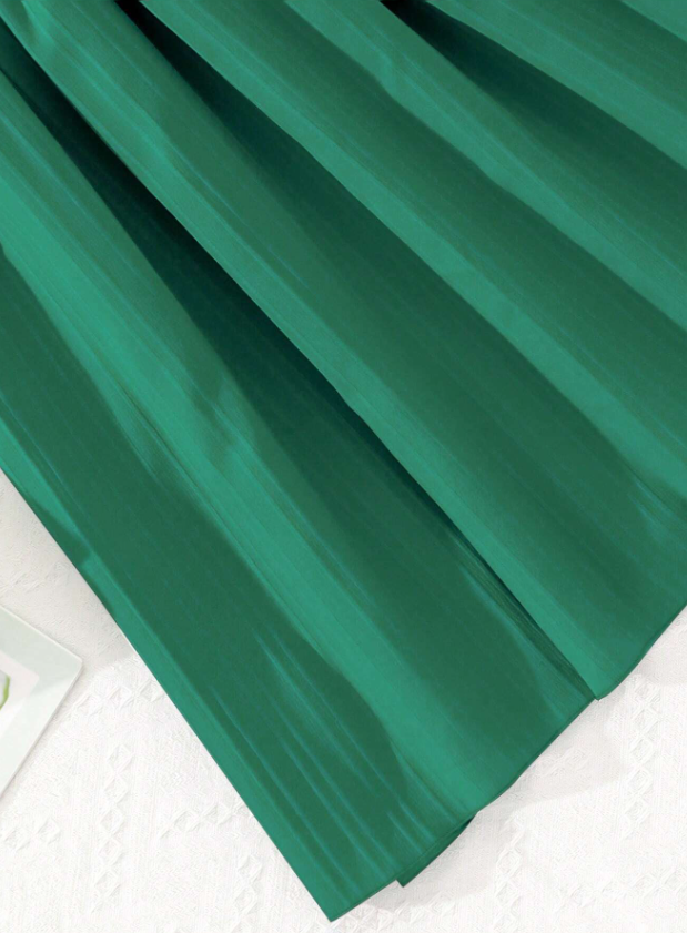 Ruffle Sleeve Detailed Dress