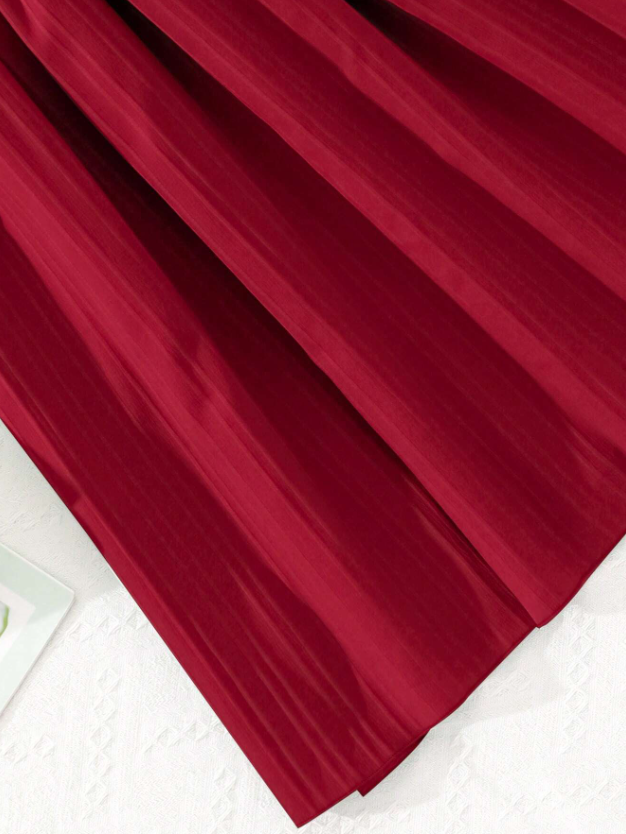 Ruffle Sleeve Detailed Dress