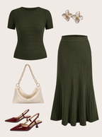 Stretch Knit Set