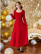 GIRLs Event Red Dress