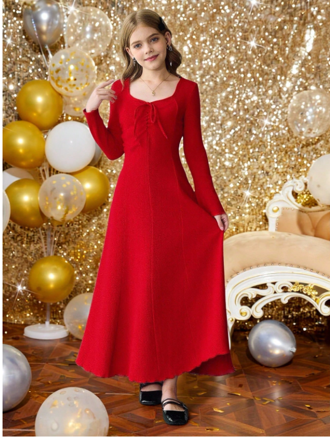 GIRLs Event Red Dress