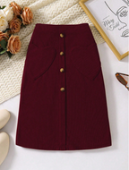 Heart Shaped Pocket Skirt