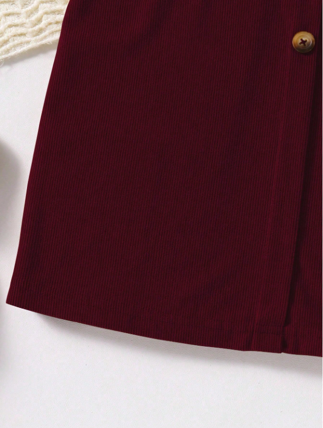 Heart Shaped Pocket Skirt