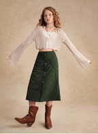 Heart Shaped Pocket Skirt