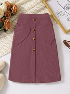 Heart Shaped Pocket Skirt