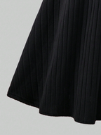 Knitted Classic Dress with Shawl